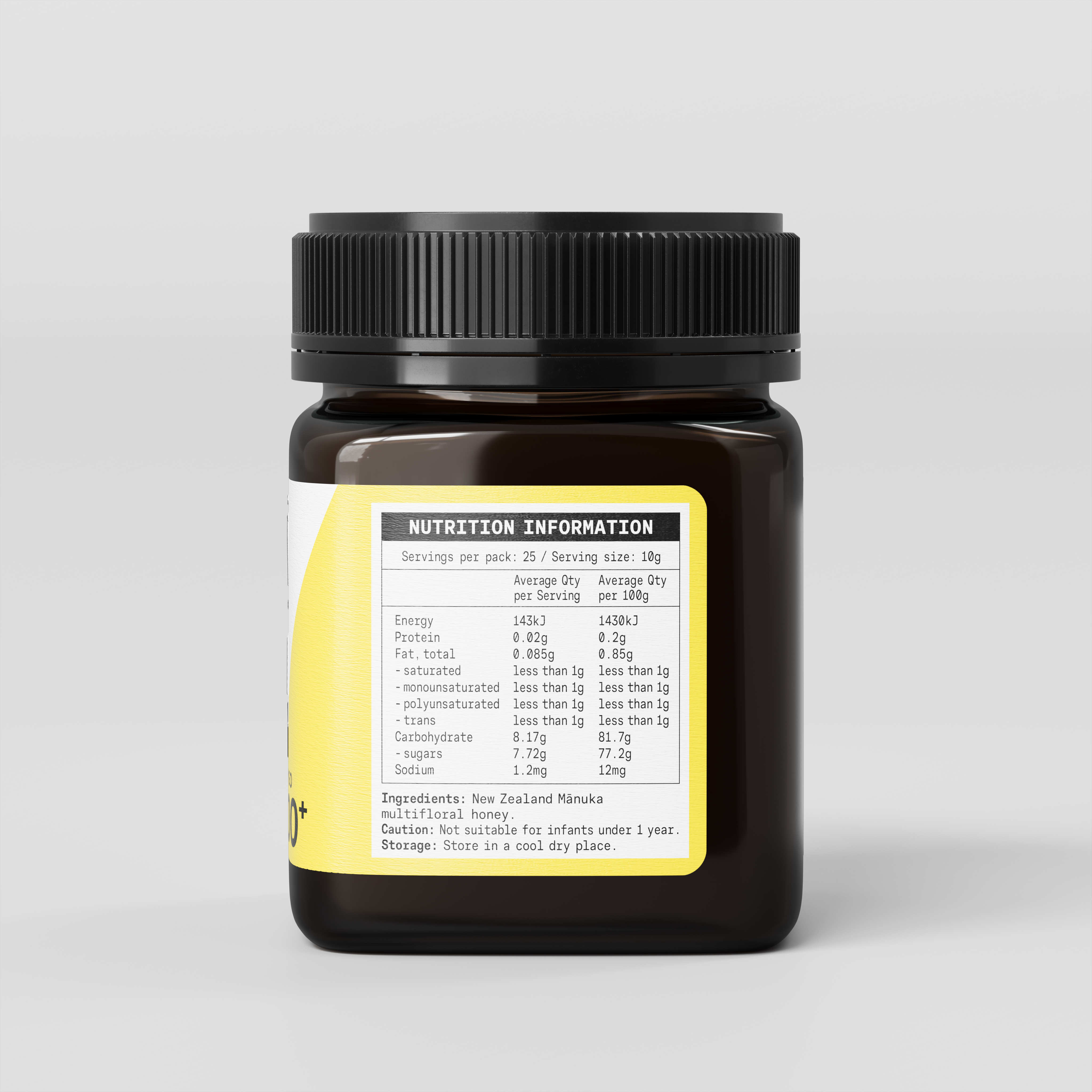 Harvest Multifloral Mānuka Honey MGO 100+ 250g